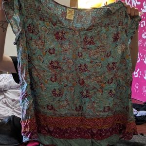 A multi colored shirt